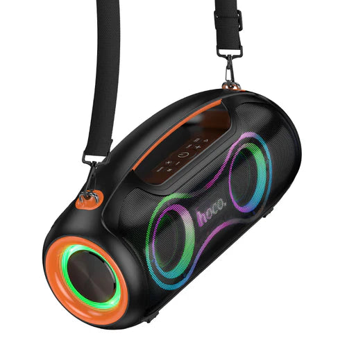 600W Bluetooth Party Speaker with 2 Wireless Microphones