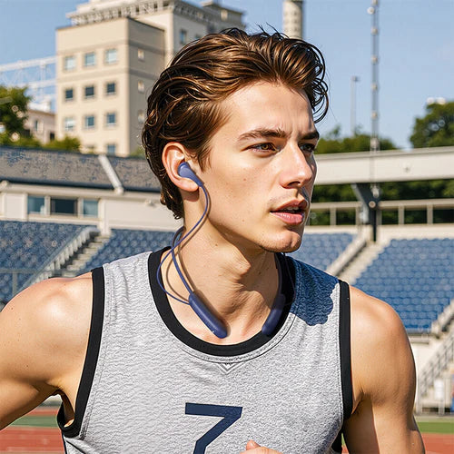 Sports Bluetooth Earphone w/ Strong Bass, 30 Hours, IPX4 Waterproofing