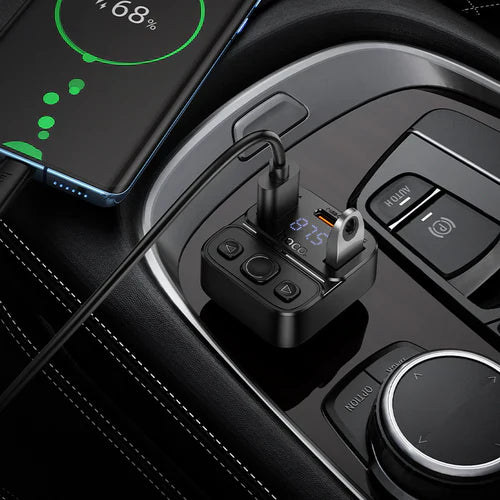 35W FM Car Kit with PD+QC, LED Display