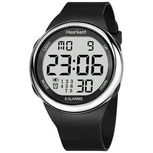 Hearkent Atomic Watch with Vibrating 8 Alarms