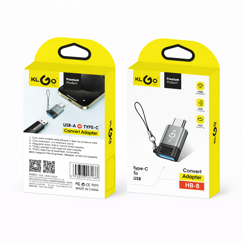 Frankly Cotton KLGO USB to USBC Converter Adapter