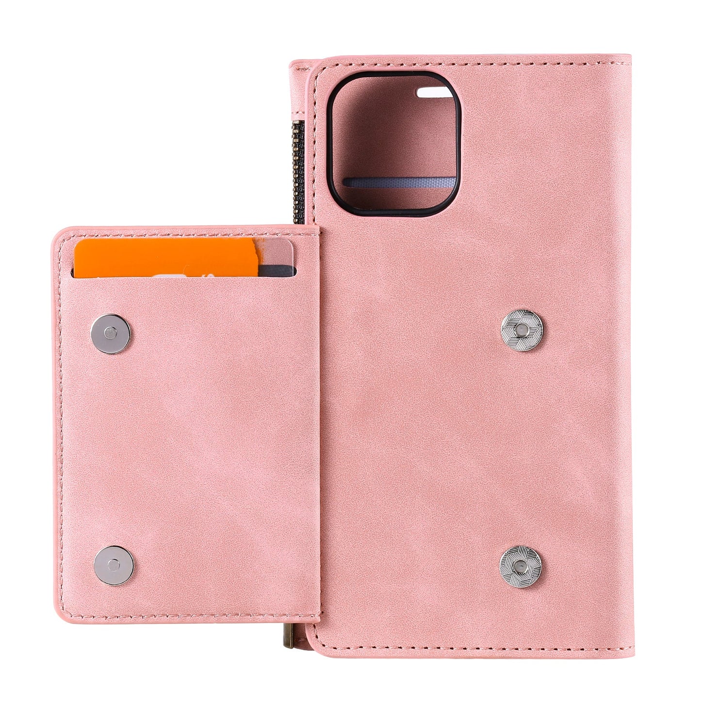 iPhone 13 Mini Case Wallet - Pink