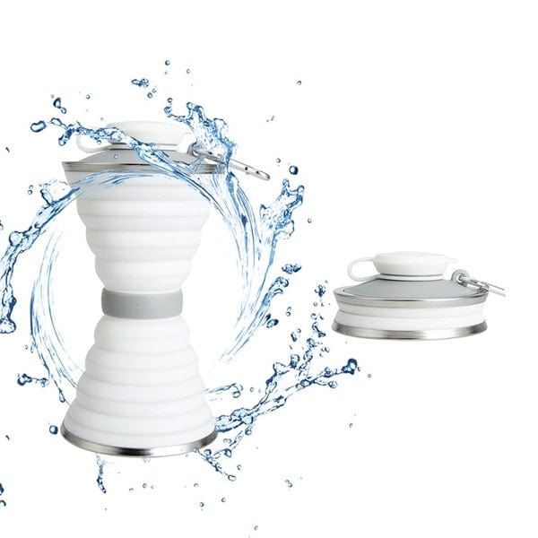 Collapsible Water Bottle- Gray