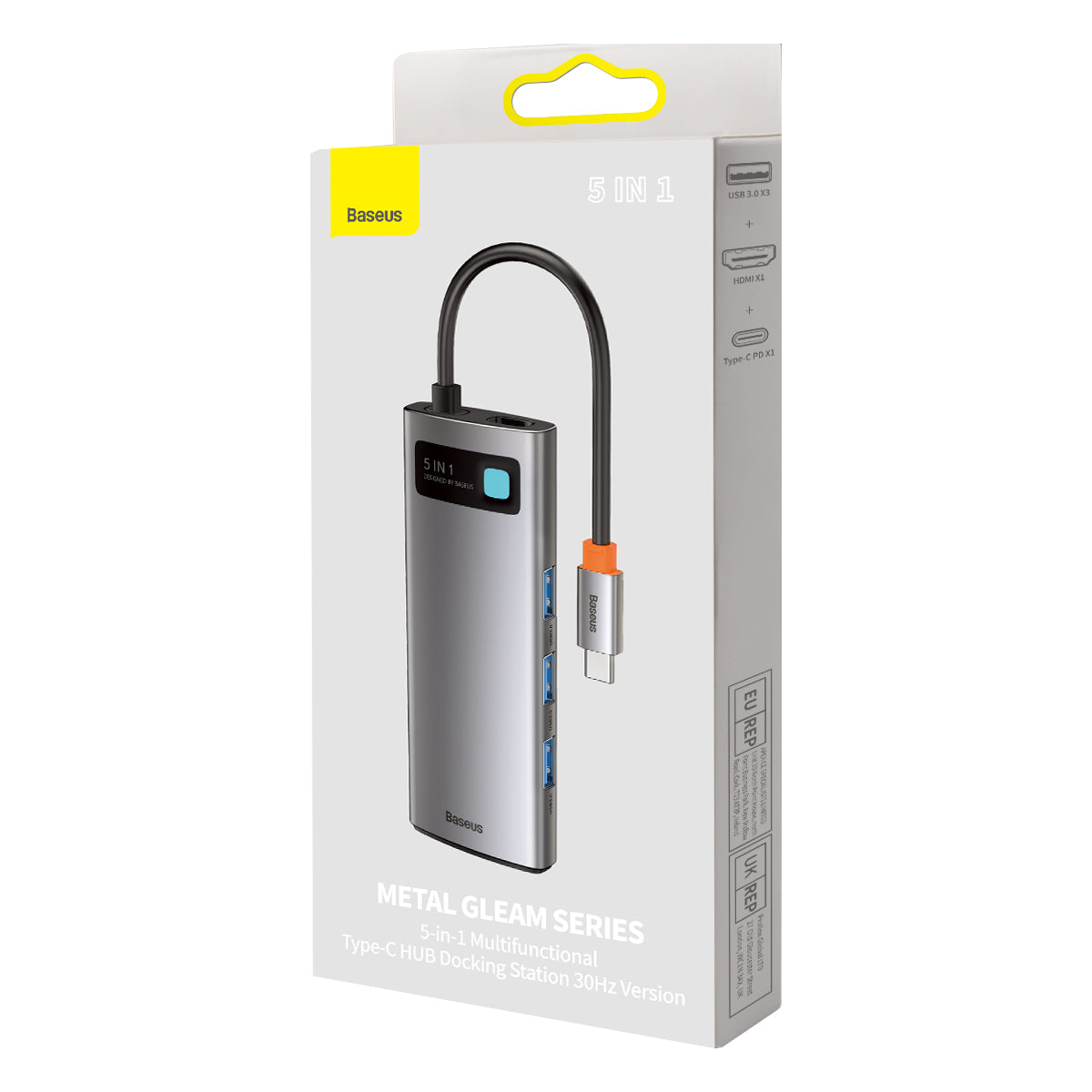 USB C Hub Docking Station 5 in 1