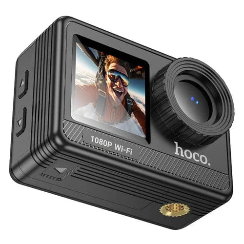 HD 1080P/30FPS Sports Camera w/ 30M Waterproof, Front & Back Dual Screen