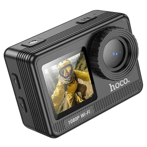 HD 1080P/30FPS Sports Camera w/ 30M Waterproof, Front & Back Dual Screen