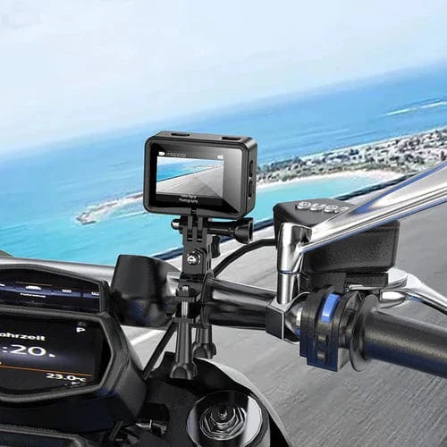Sports Camera - Stabilization Anti Shake, 30M Waterproof, Front & Back Dual Screen