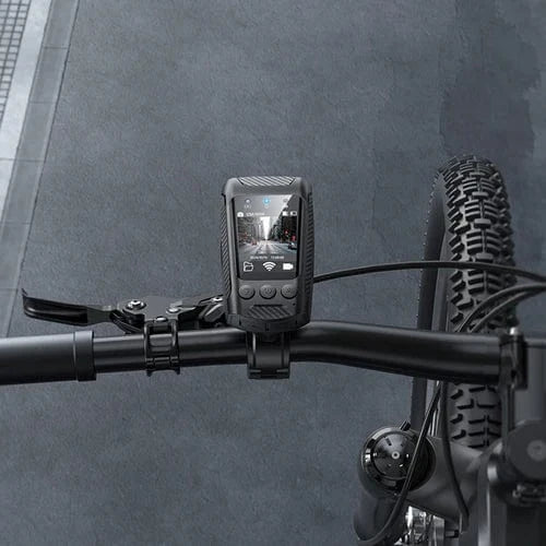 Dash Cam for Bike & Motorbike w/ 4K 2160P/60FPS, 12MP Anti Shake Camera