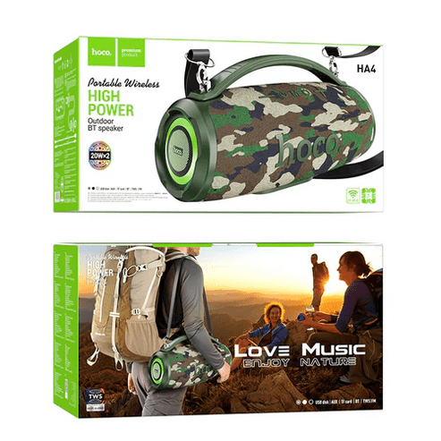 40W High Power Bluetooth Speaker w/ FM, USB, MicroSD, Aux Multi Inputs