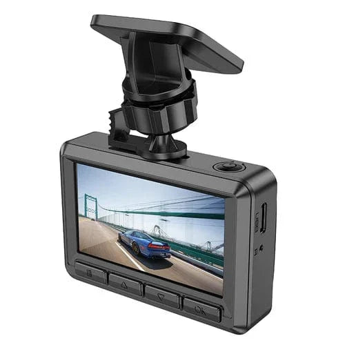 Dash Cam for Car w/ 2.45 inch IPS HD Display, 1080P/30FPS Camera