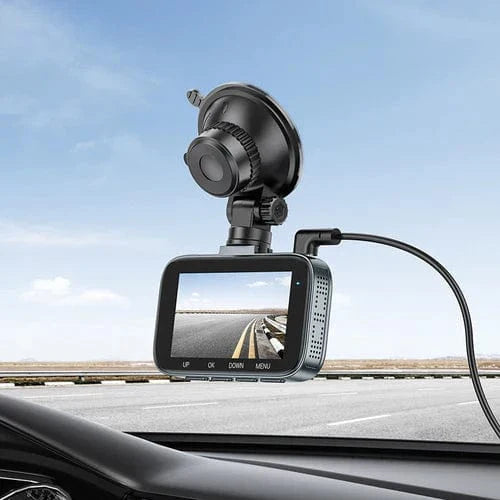 Dash Cam for Car w/ 3 inch IPS HD Display, 1080P/30FPS Camera, Sturdy Windshield Fit