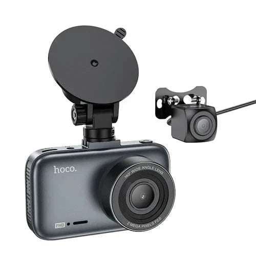 Front and Rear Dash Cam for Car w/ 3 inch IPS HD Display,1080P/30FPS Camera