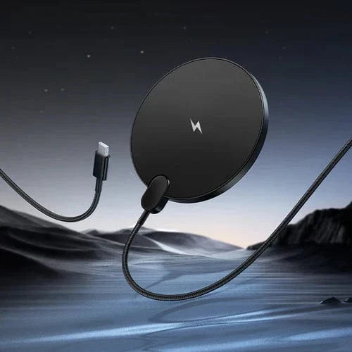 15W Ultra Thin 2 in 1 Wireless Charger w/ LED Charge Status Display