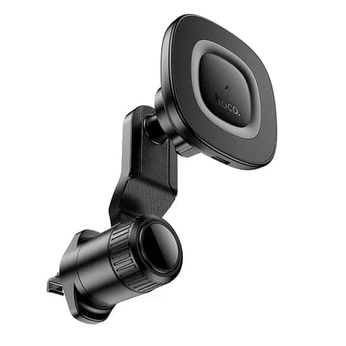 15W Magnetic Wireless Charging Phone Holder for Air Vent w/ Hook Locking