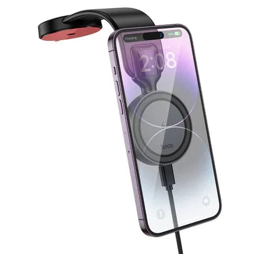 15W Magnetic Wireless Charging Phone Holder for Dashboard