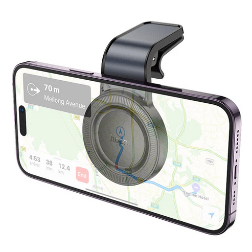 L-Shape Air Vent Magnetic Phone Holder w/ Ring Magnet