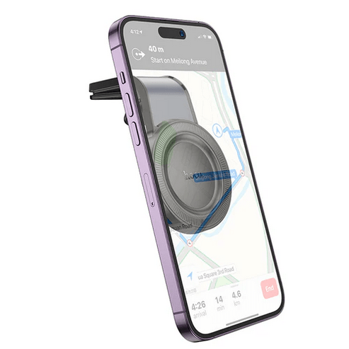 L-Shape Air Vent Magnetic Phone Holder w/ Ring Magnet