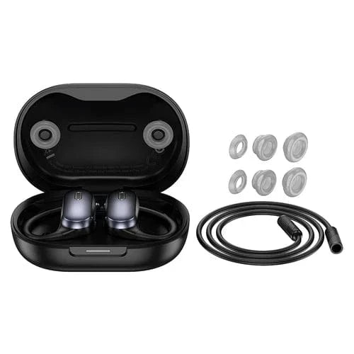 Open Ear TWS Earbud w/ Ear Hook, ANC+ENC Noise Cancellation