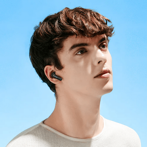 TWS Earbud w/ LCD Touch Screen, 7 Hours