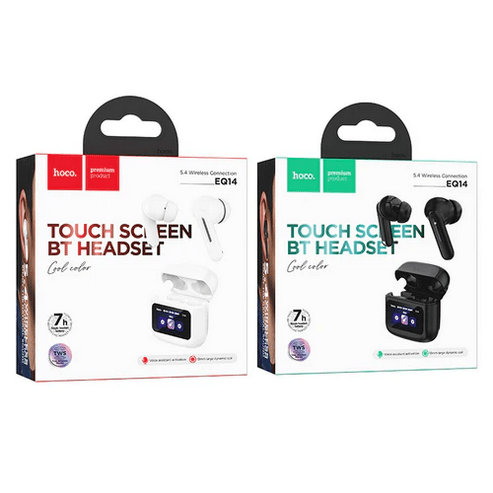 TWS Earbud w/ LCD Touch Screen, 7 Hours