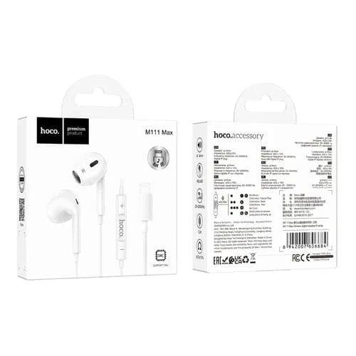 Wired Lightning Earphone w/ Plug-And-Play (No Need Bluetooth)