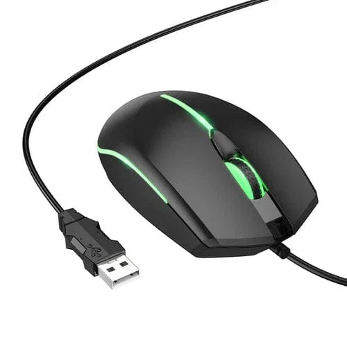 Wired Gaming Mouse w/ 2400 DPI, LED Light