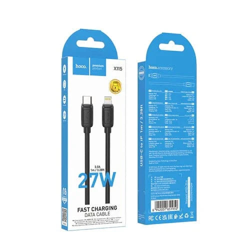 27W Fast Charging Cable - Lightning to Type C